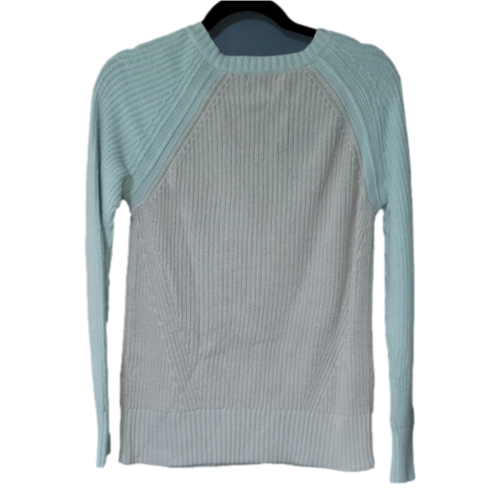 AEO Sweater - Crew neck - blue with hints of pink - Medium - Picture 7 of 8